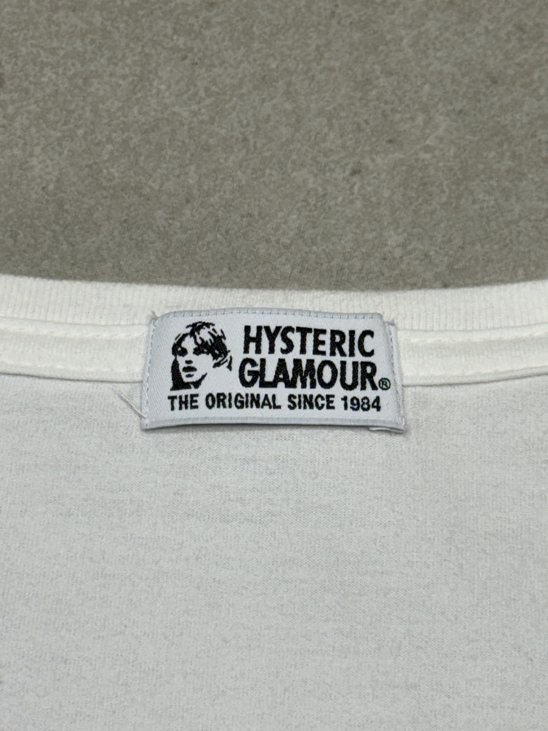 히스테릭 글래머 히스걸 롱슬리브 티셔츠 상품이미지2