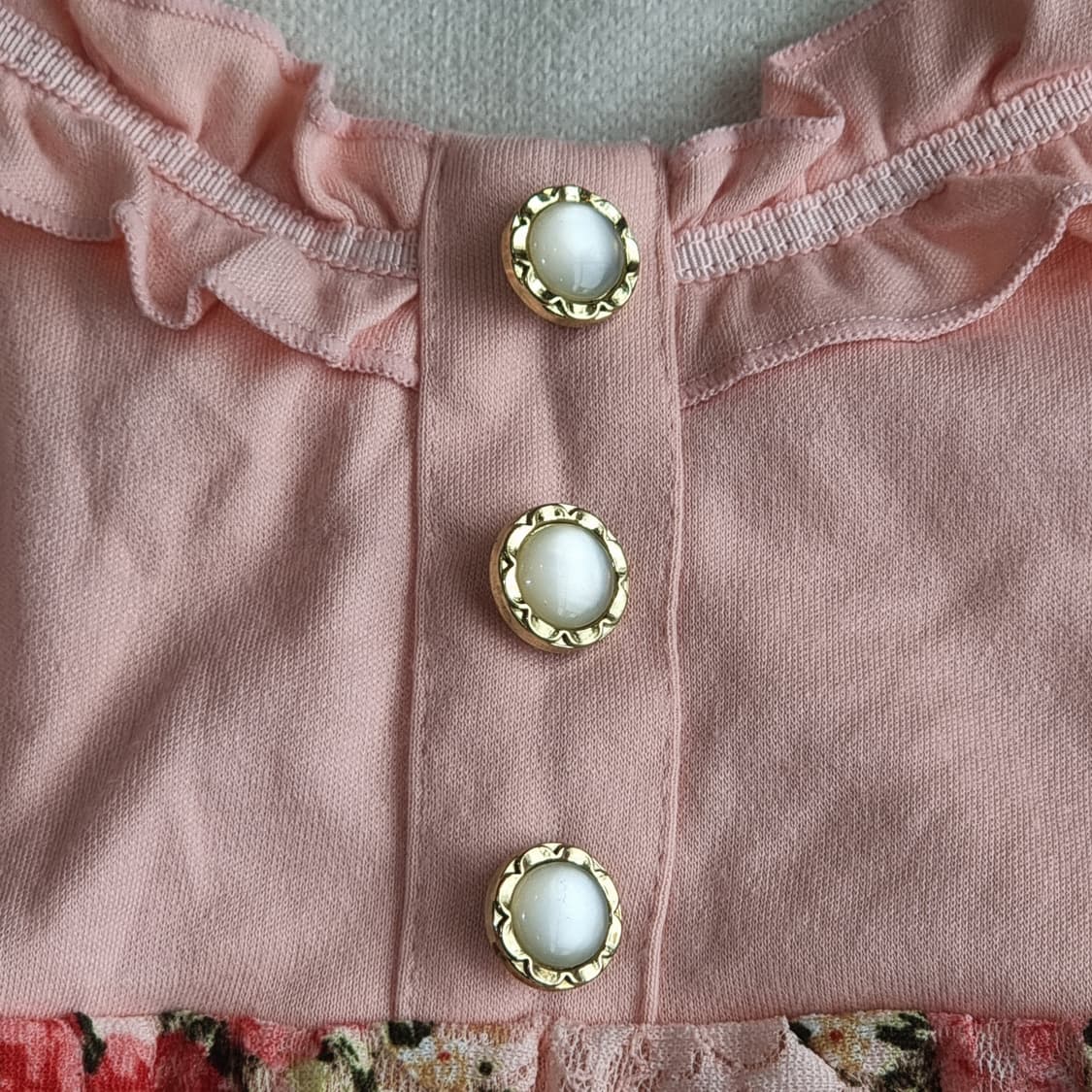 레이스 플라워 튜닉 미니원피스 상품이미지3