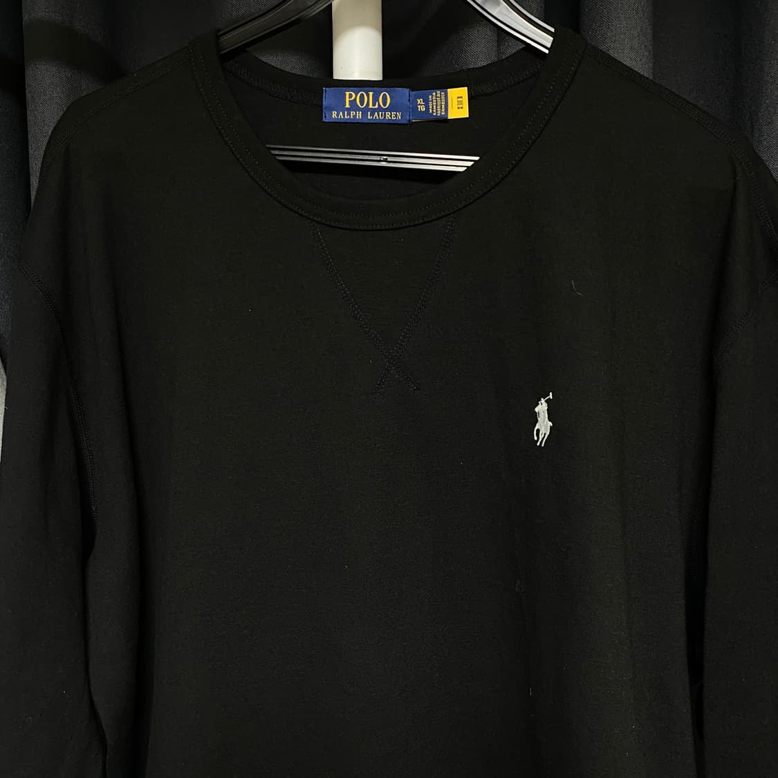 폴로 랄프로렌 롱슬리브 니트 블랙 XL  상품이미지1