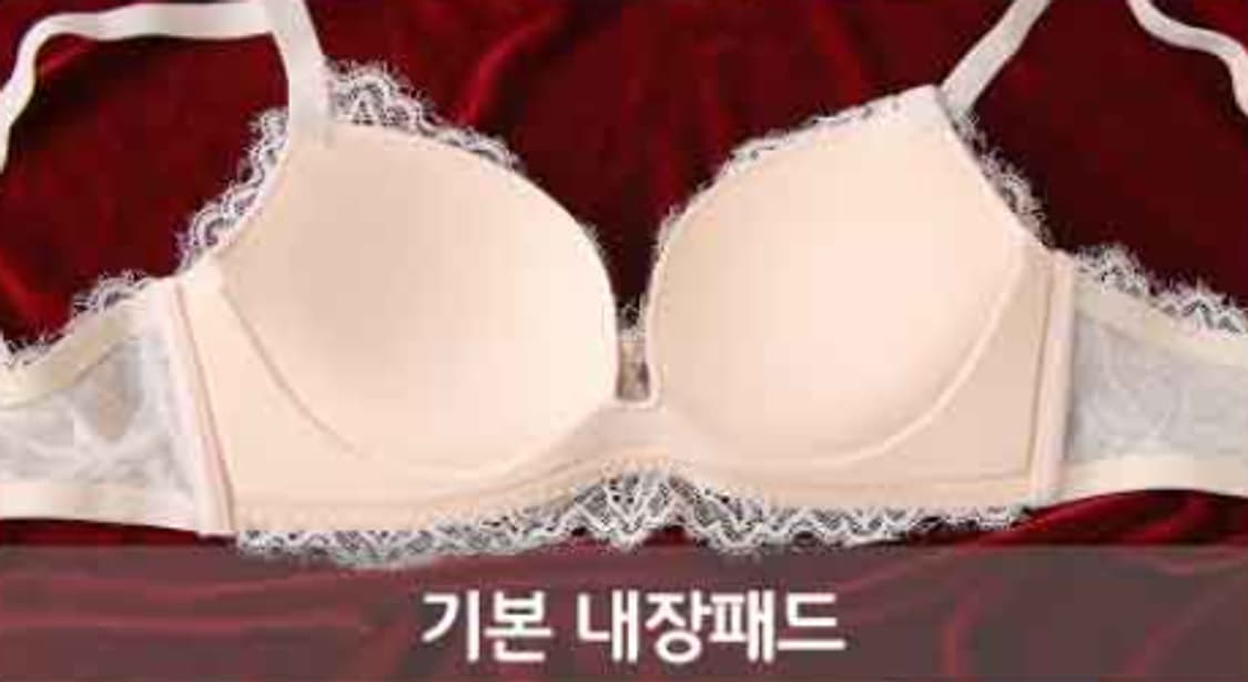 러브홀릭 레이스 노와이어 브라팬티세트 판매 상품이미지4