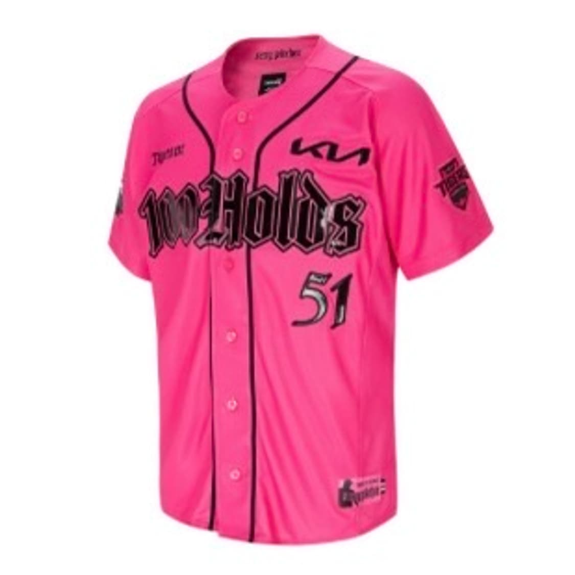 기아타이거즈 전상현 100홀드 기념 유니폼 상품이미지1