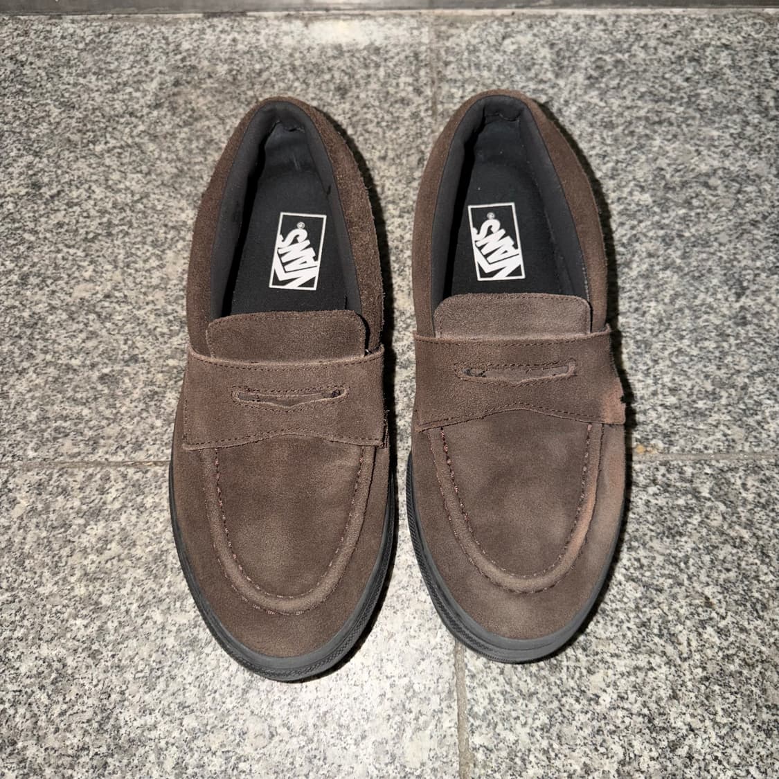 반스 스케이트 로퍼 스웨이드 브라운 블랙 상품이미지2