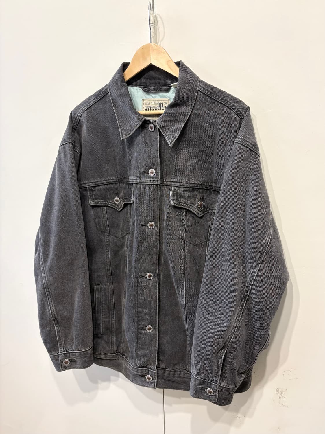 리바이스 실버탭 워시드 데님 트러커 자켓 상품이미지2