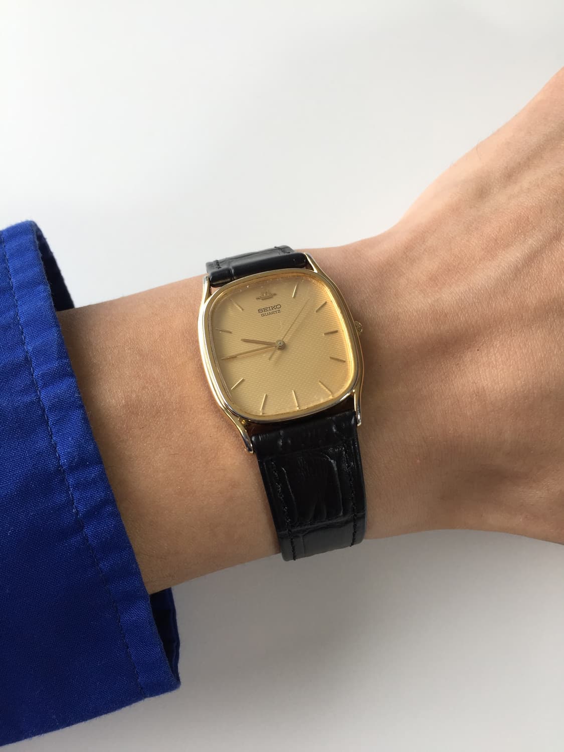 90s seiko gold 3d dial quartz 상품이미지7