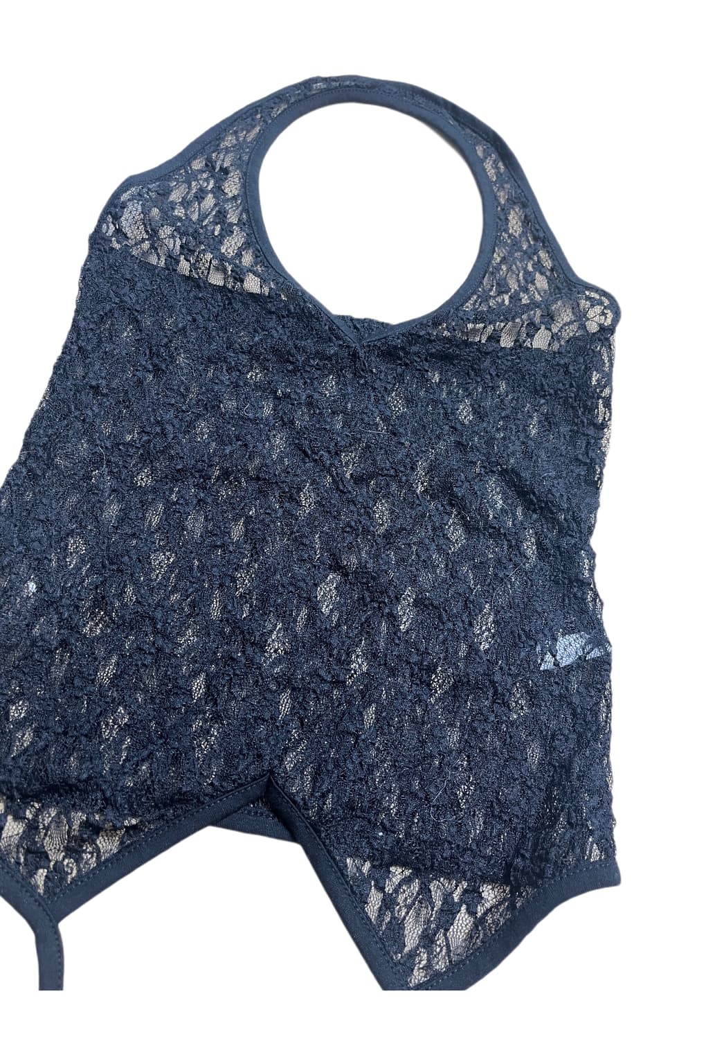 레이스 홀터넥 스트링 나시  상품이미지2