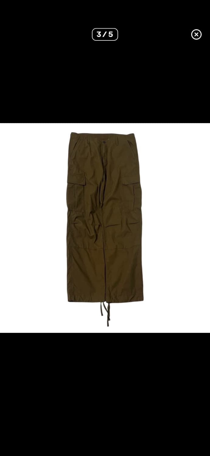 칼하트 WIP 카고팬츠 브라운 상품이미지2