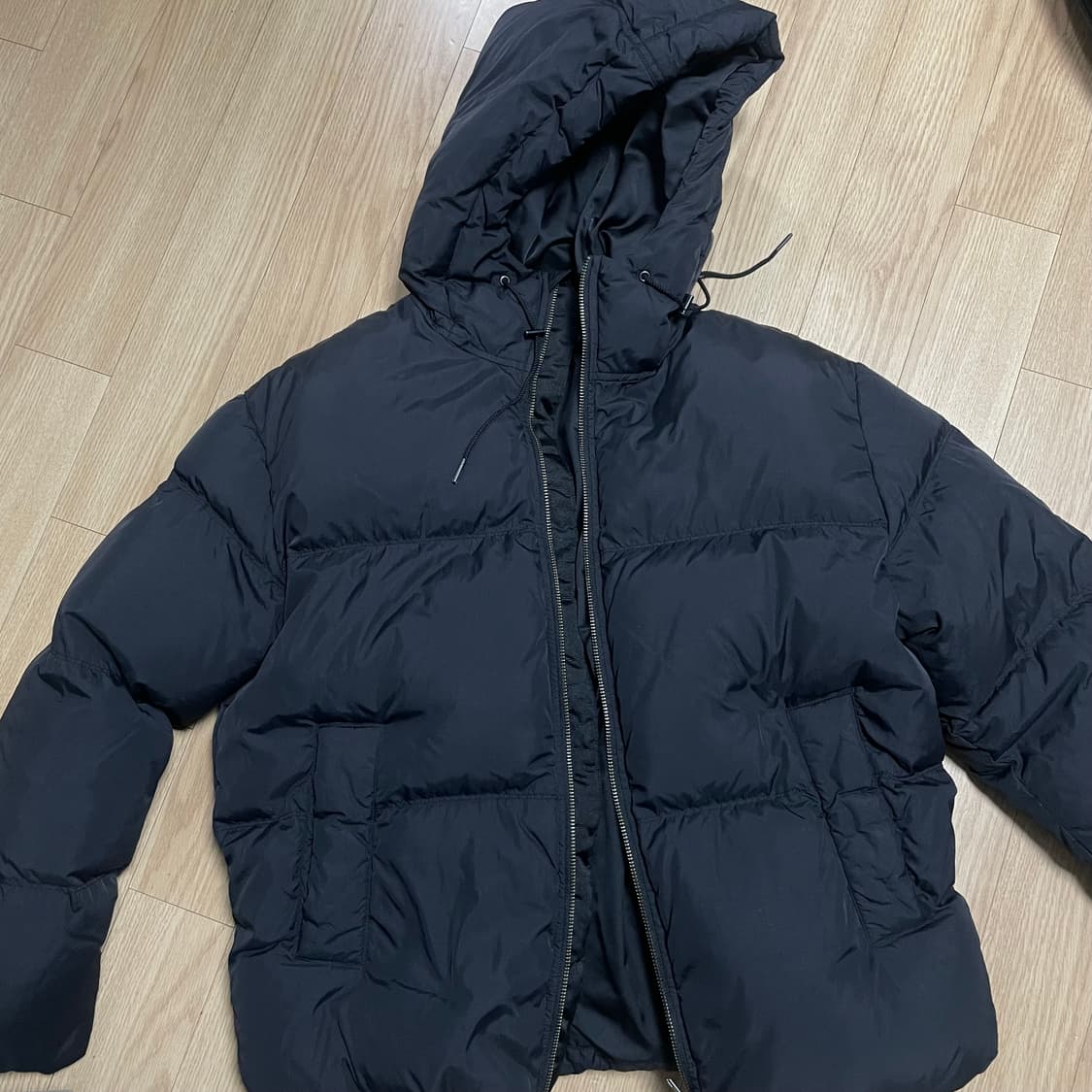 더니트 컴퍼니 덕다운 패딩 S 상품이미지2