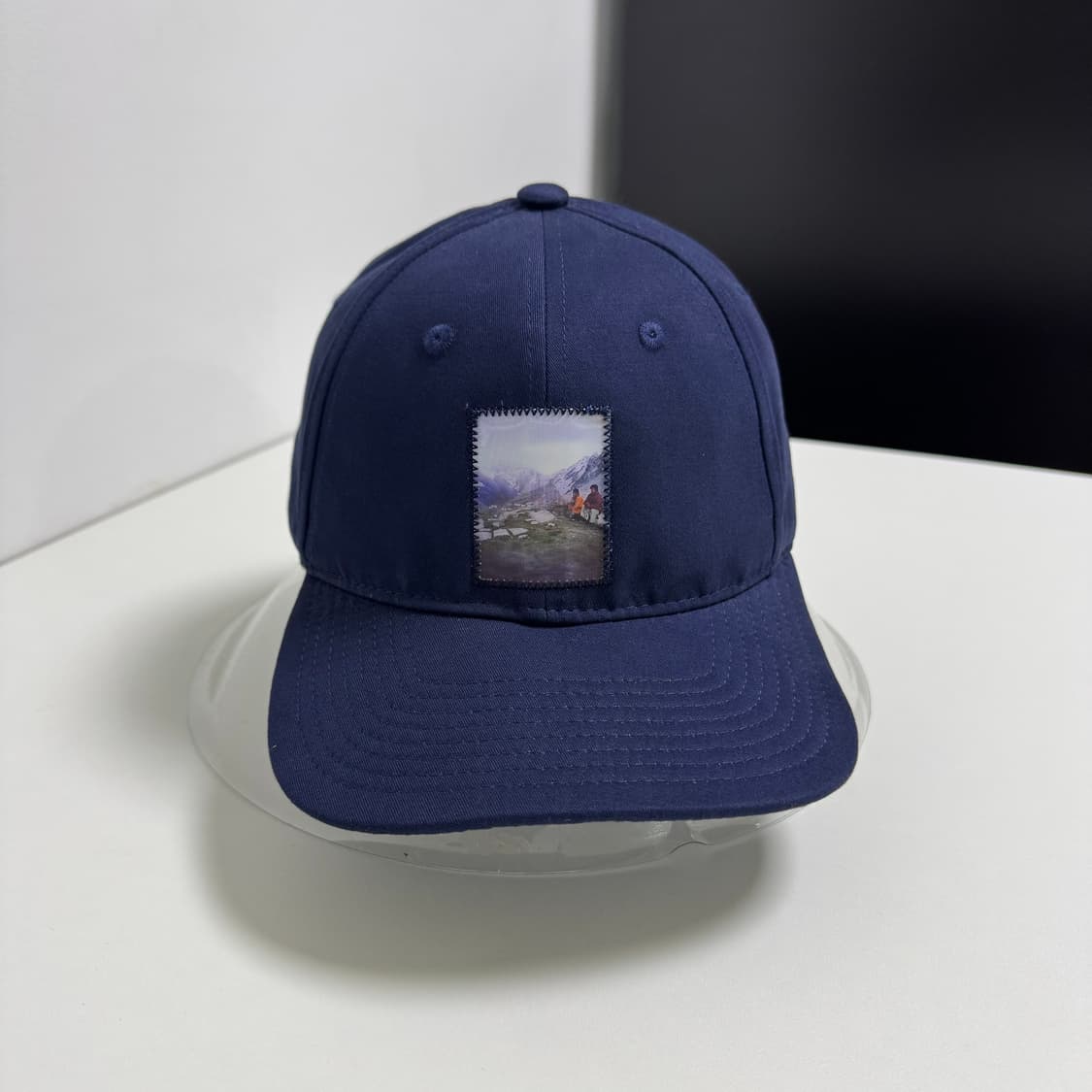 혁오 x 선셋롤러코스터 AAA 렌티큘러 캡 네이비 상품이미지1