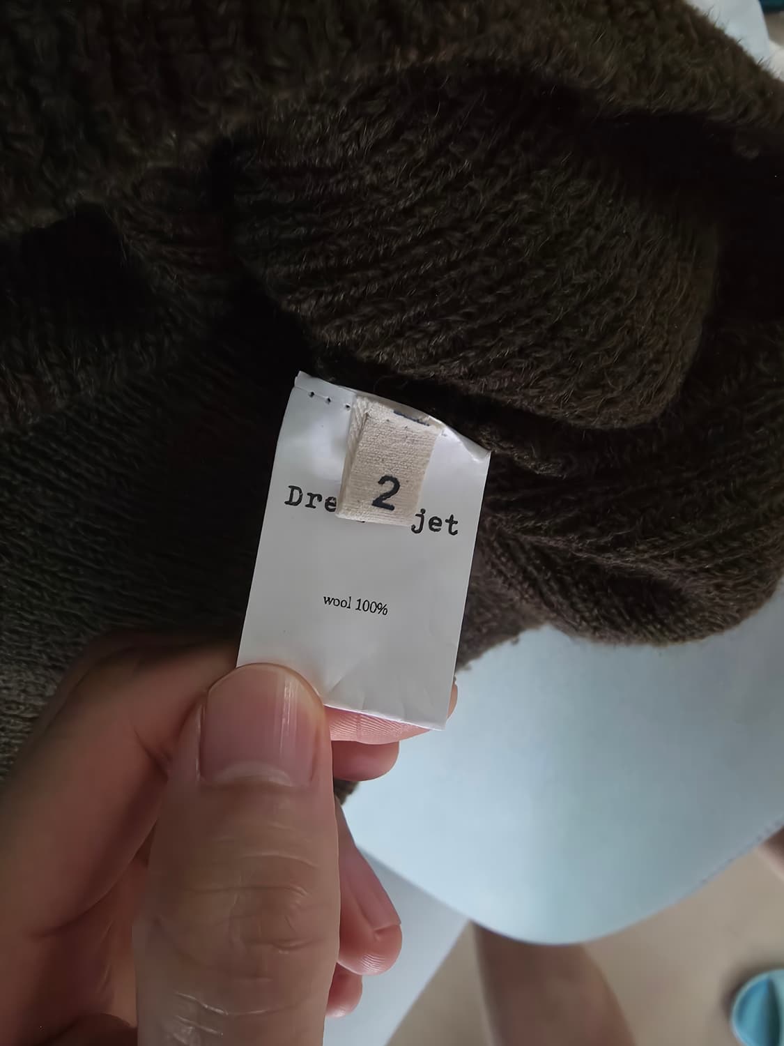 [2] 드레프로젝트 V-Sweater 올리브 브라운 상품이미지5