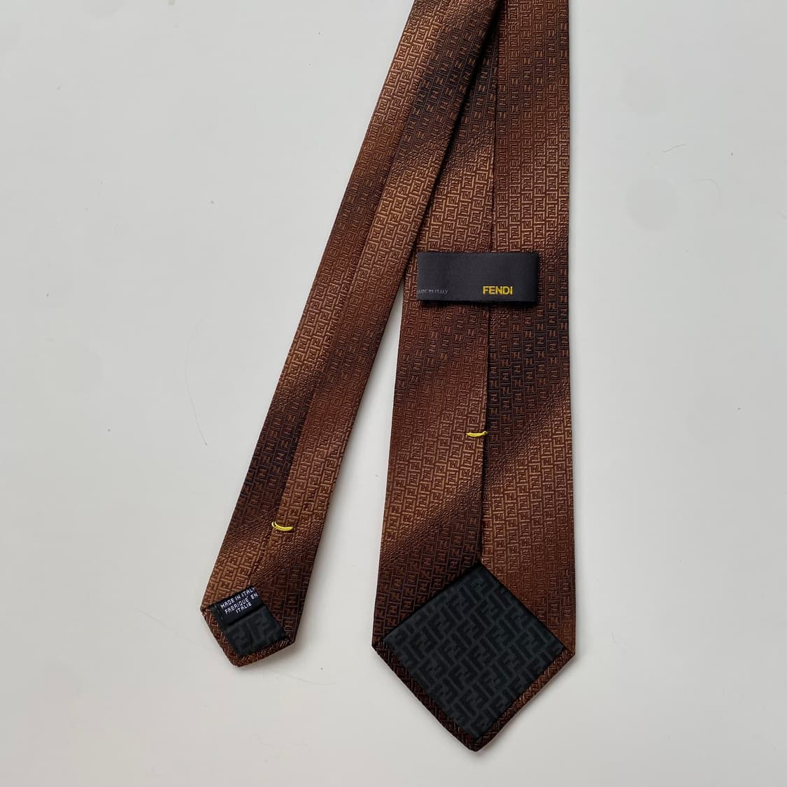 최상급 펜디(FENDI) FF모노그램 명품 정품 넥타이 8.8cm 상품이미지3