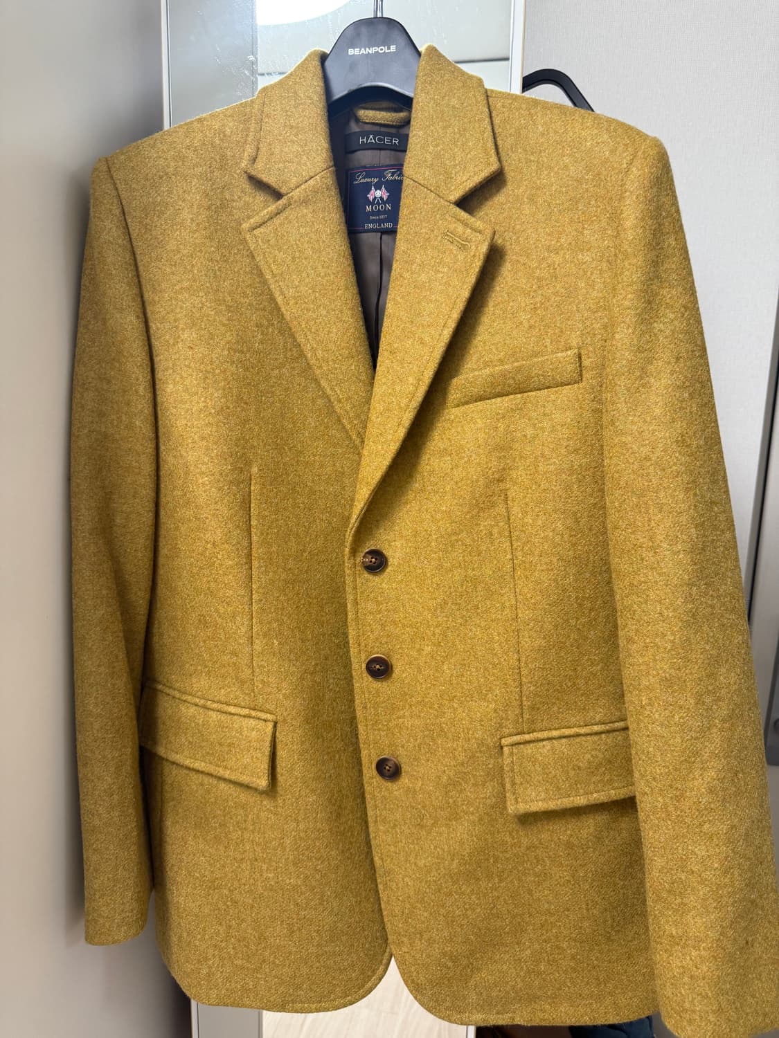 아쎄르 콜린 자켓 스몰 문트위드 리본빛 mone 더바넷 상품이미지2