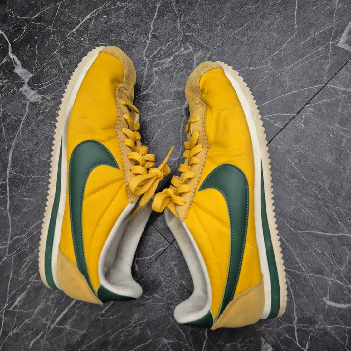 Nike Cortez 클래식 나일론 프리미엄 옐로우 상품이미지4