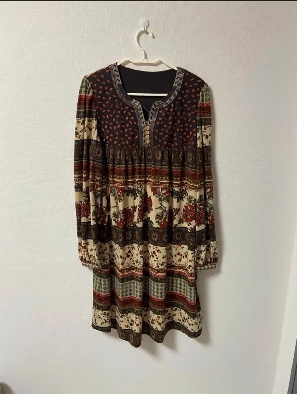 빈티지 보헤미안 원피스 상품이미지1