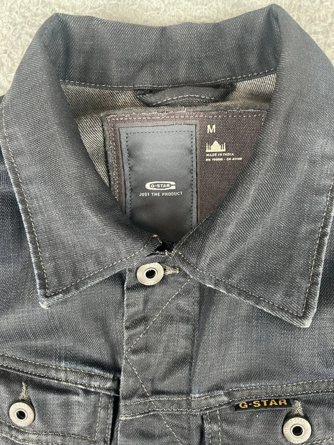 지스타 로우 3301 슬림 데님 자켓 상품이미지3