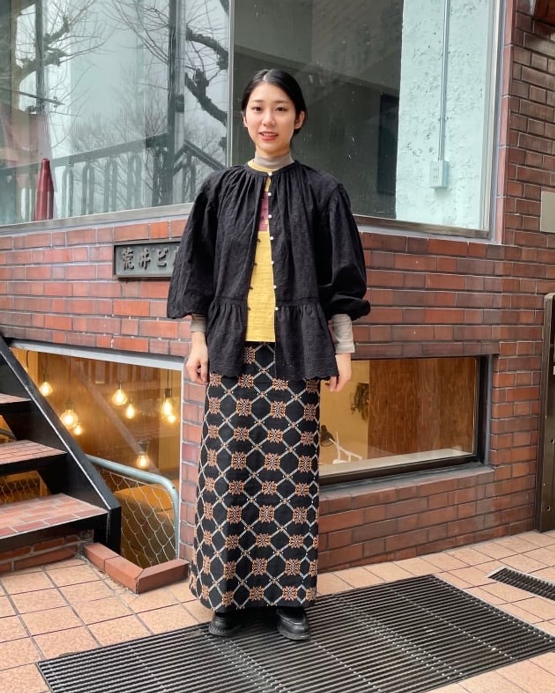 빔즈보이 스모크 롱 슬리브 블라우스 free 상품이미지7