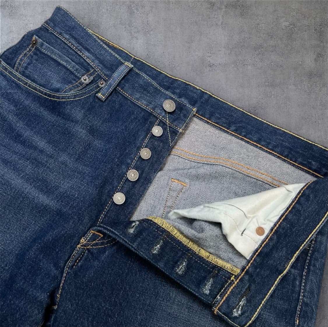 리바이스 Levi's 501 오리지널 중청 워싱 데님팬츠 W33 L30 상품이미지4