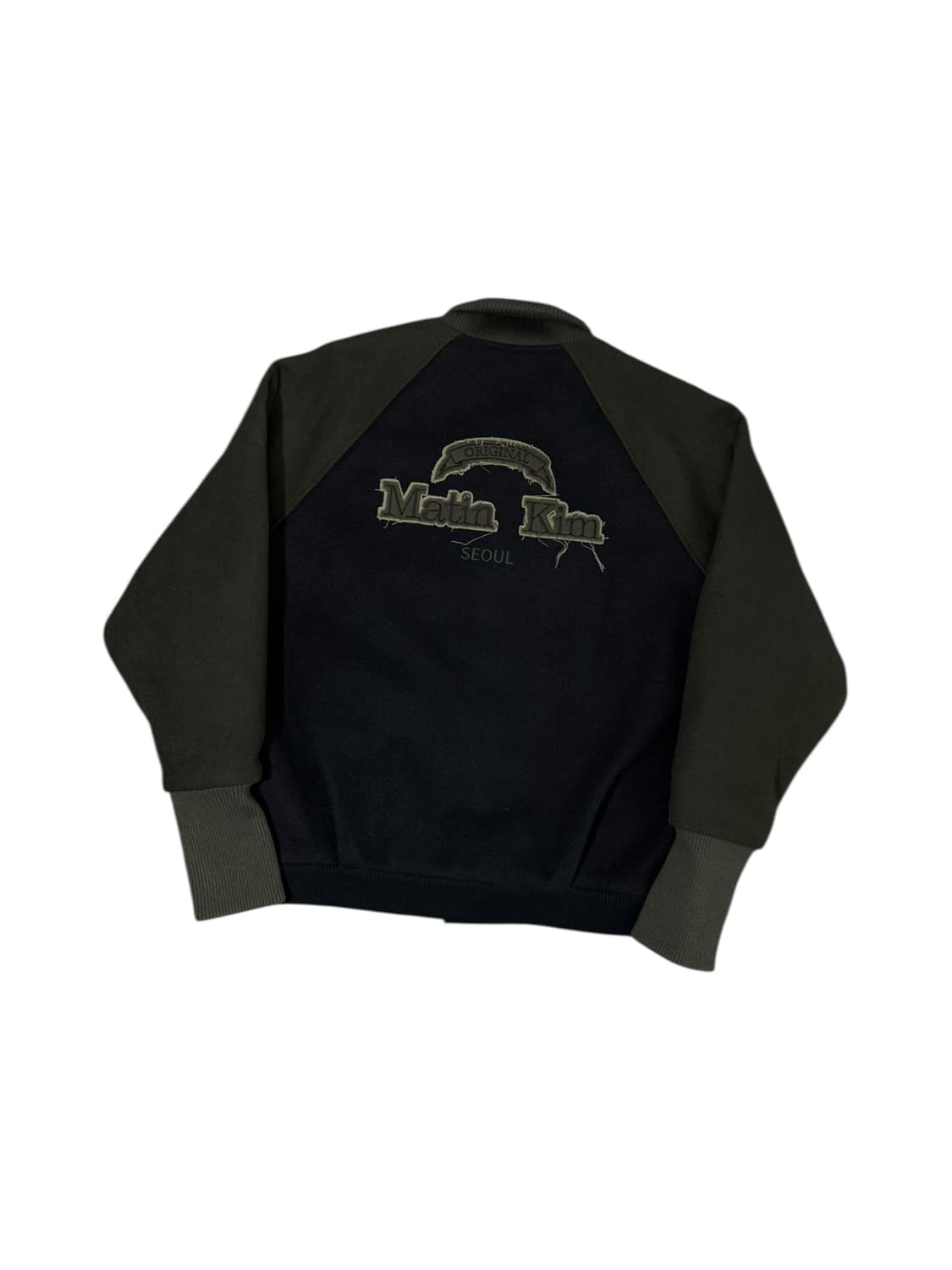 Matin kim 마틴킴 백로고 바시티 상품이미지1