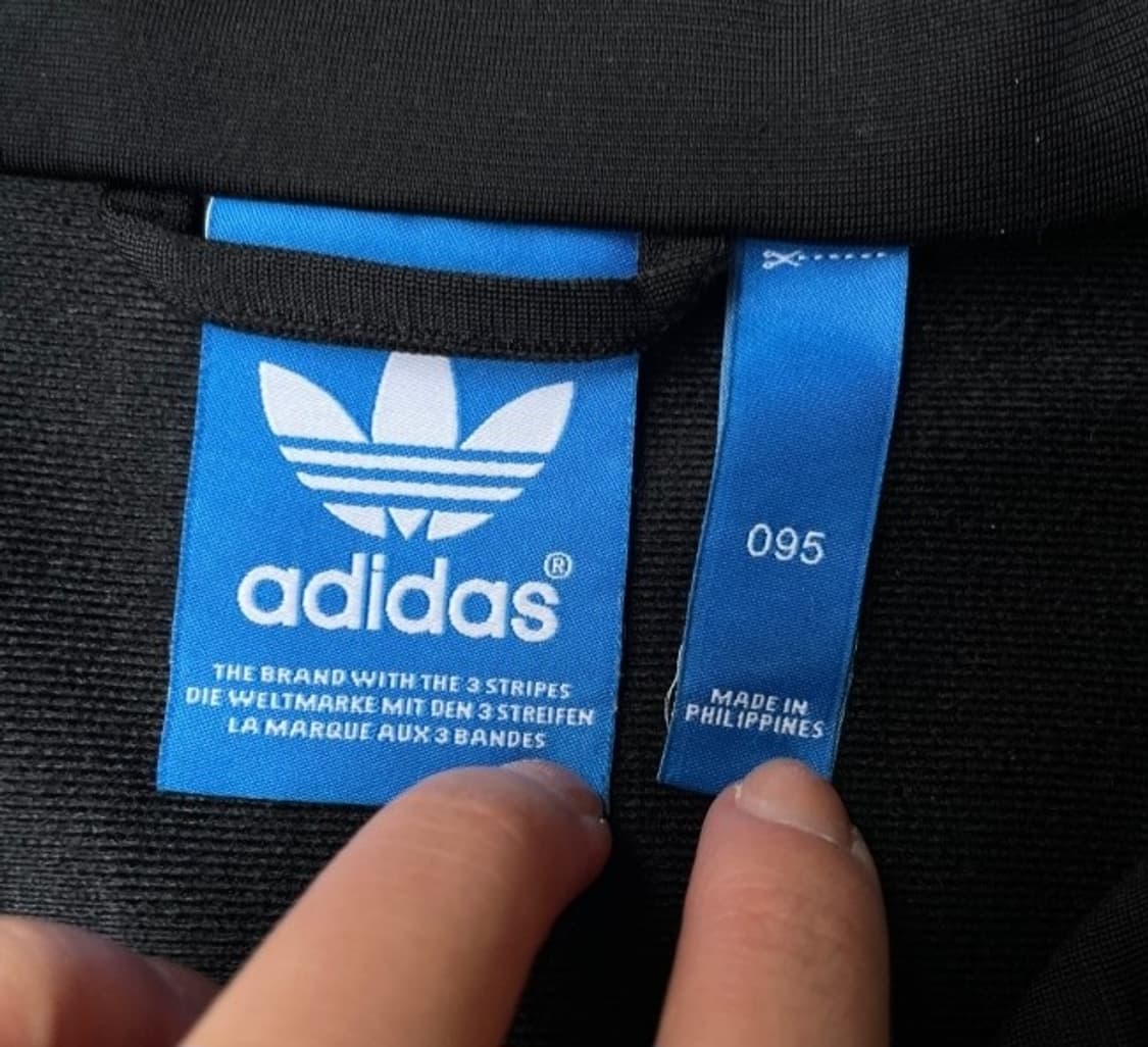 아디다스 파이어버드 블랙 검정 트랙탑 져지집업 95/M 상품이미지3