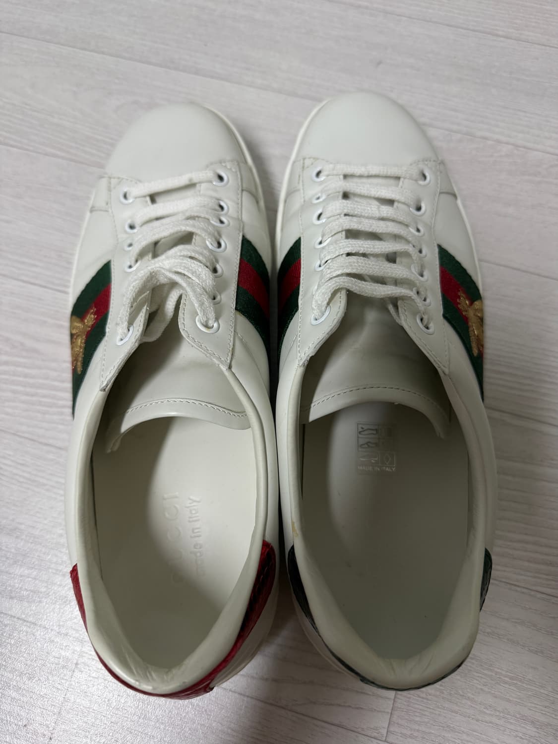 구찌 꿀벌에이스 스니커즈 8사이즈  상품이미지4