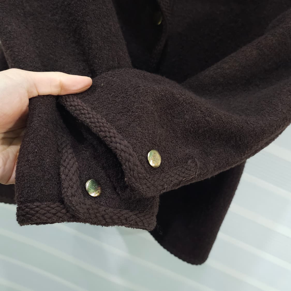 빈티지 oxford quincy 금장 울자켓- 우먼44-55정도 상품이미지6