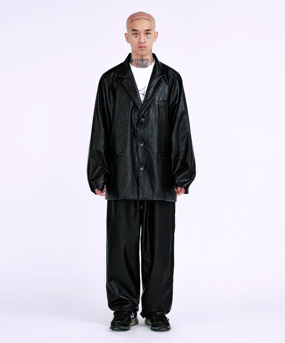 아조바이아조 비건 배트윙 오버사이즈 블레이저 상품이미지1