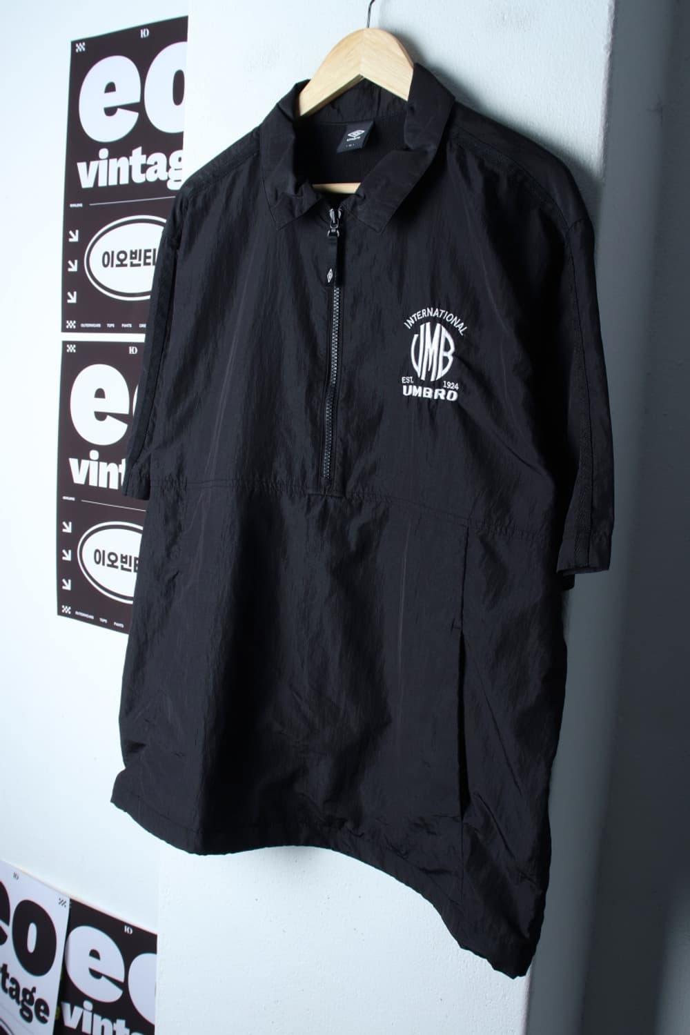 (XL-2XL) 엄브로 집업 바람막이 점퍼자켓 반소매 아노락-H32837 상품이미지1