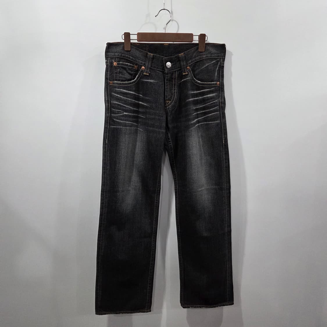 리바이스 503 클래식 흑청 데님팬츠 32/32 상품이미지1