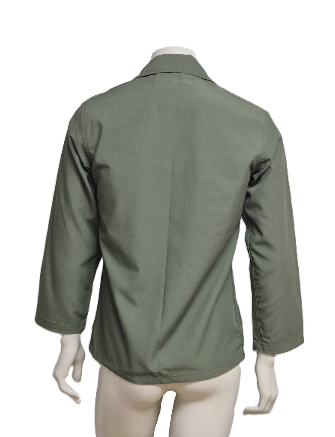 국군 구형 민무늬 전투복 상의 자켓 (S) (미사용품) 상품이미지4