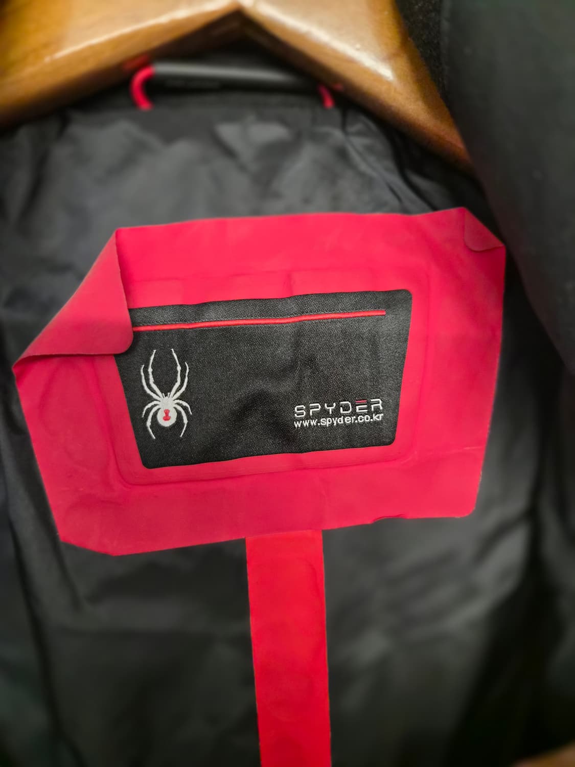 L) 스파이더 미국 스키팀 덕다운 롱패딩 팝니다 상품이미지3