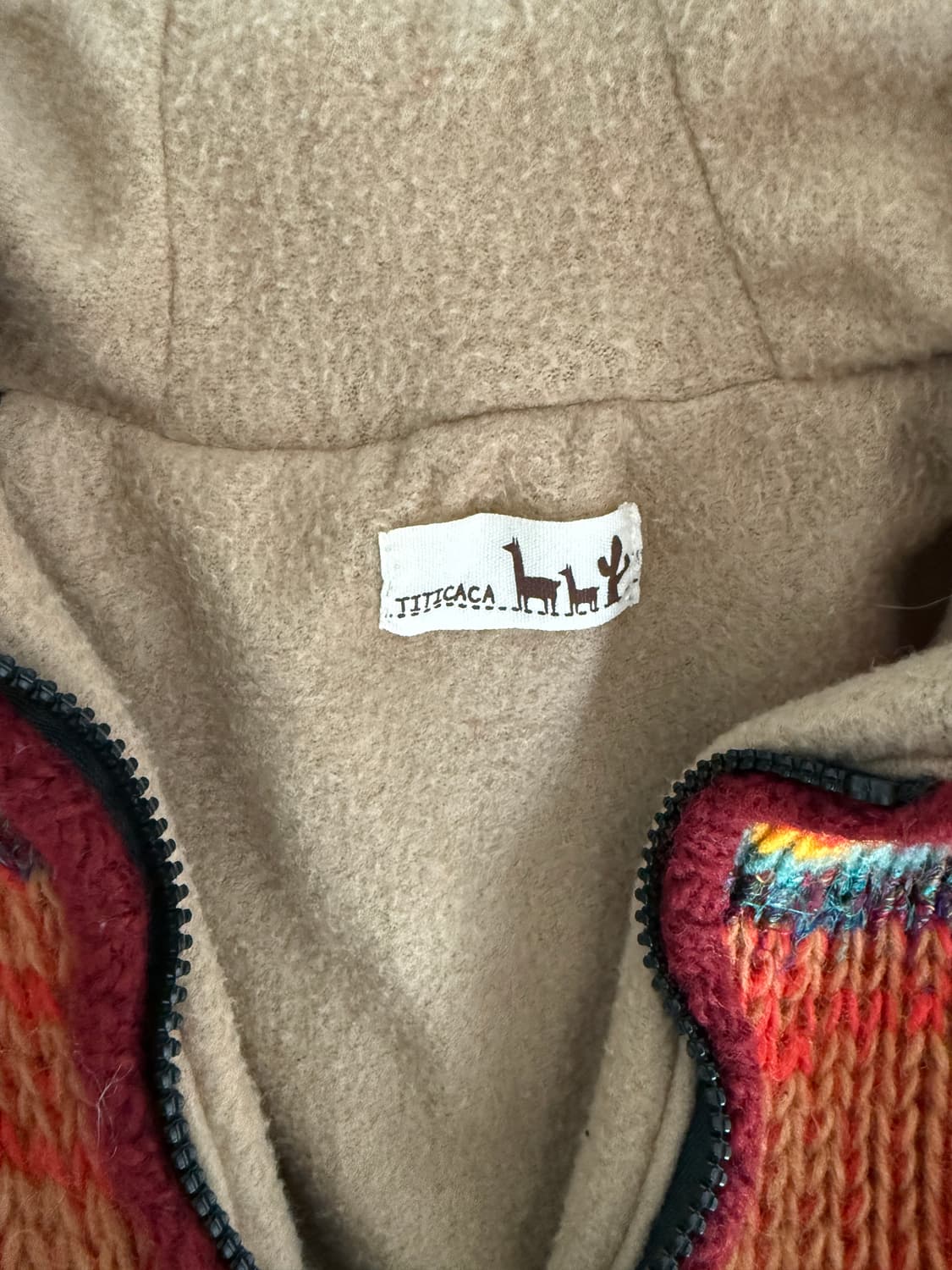 티티카카(TITICACA) 울 후드집업 상품이미지7