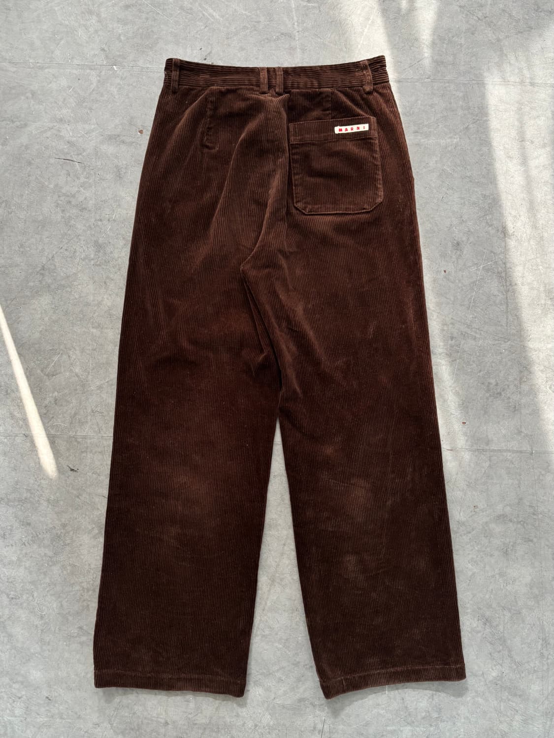  Marni 마르니 브라운 컬러 골덴 바지   ﻿ 상품이미지8