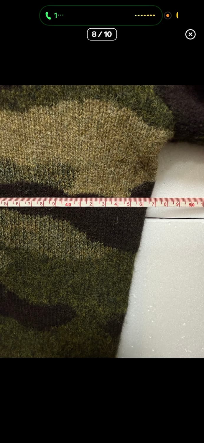 폴로 랄프로렌 엘보패치 카모플라쥬 울 니트 XS 상품이미지5