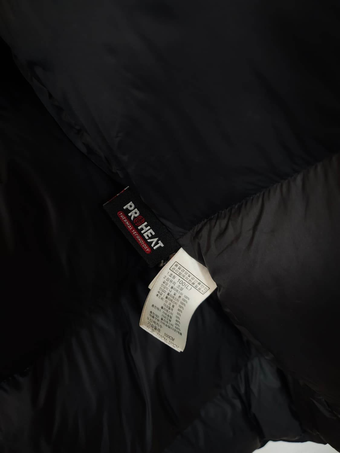 노스페이스 맥머도 구스패딩 블랙 100 L 새제품급 상품이미지9