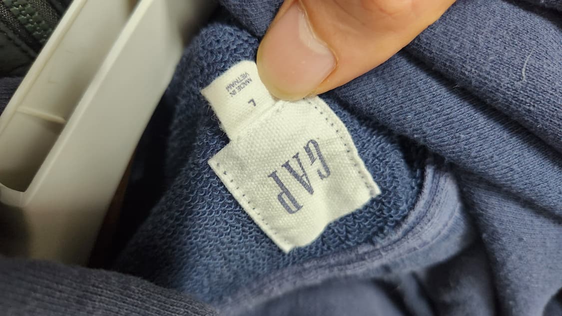 GAP 후드티 남색 L 상품이미지5