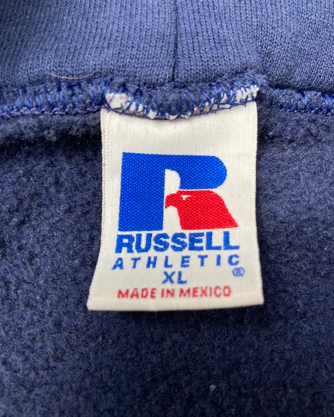 90s Russell Zip Up Hoodie (navy) 상품이미지3
