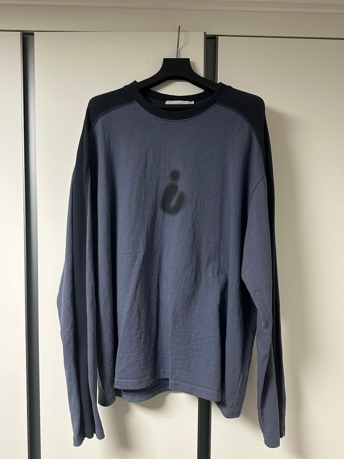 와플 그래픽 롱슬리브 티셔츠 상품이미지2