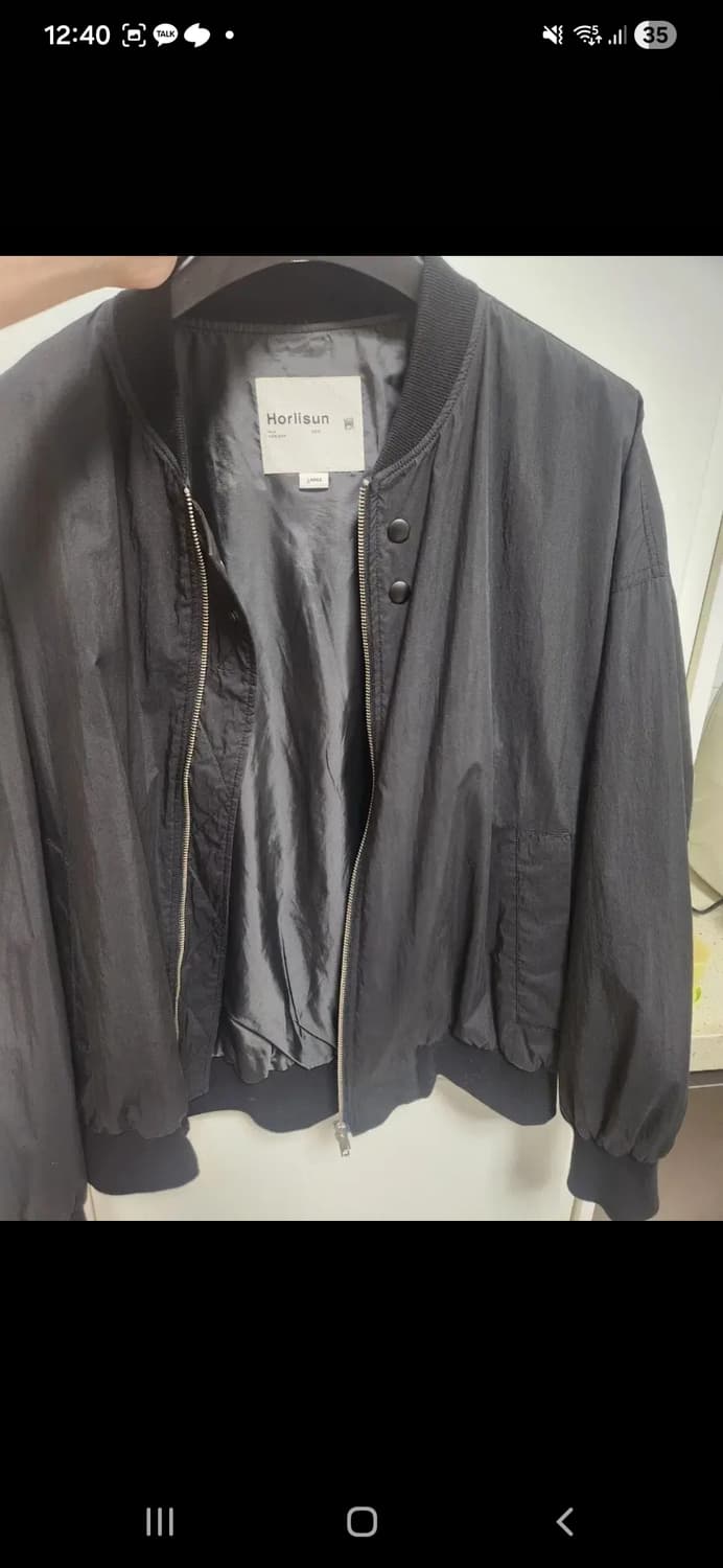 홀리선 봄버자켓 rivera crease back bomber 상품이미지1