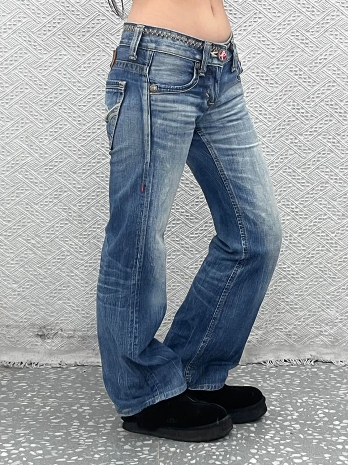 에드윈 빈티지 에스닉 웨스턴 신치백 부츠컷 데님팬츠 S C10841 상품이미지2