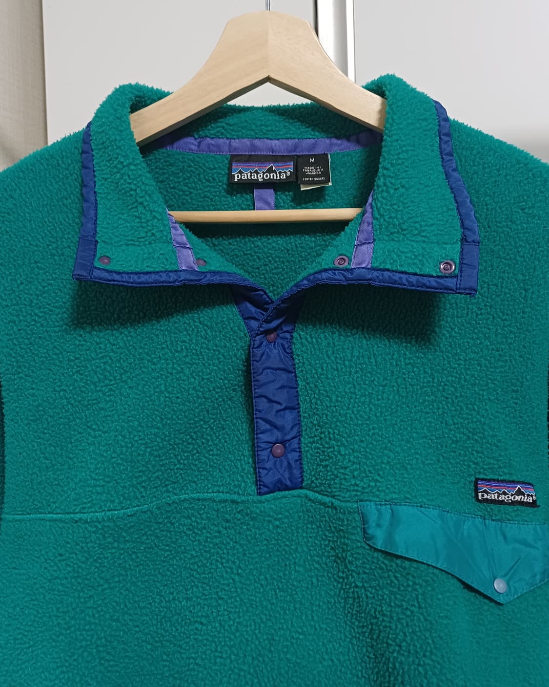 🇯🇲 [S] 파타고니아 올드 신칠라 스냅티 - 틸 상품이미지2