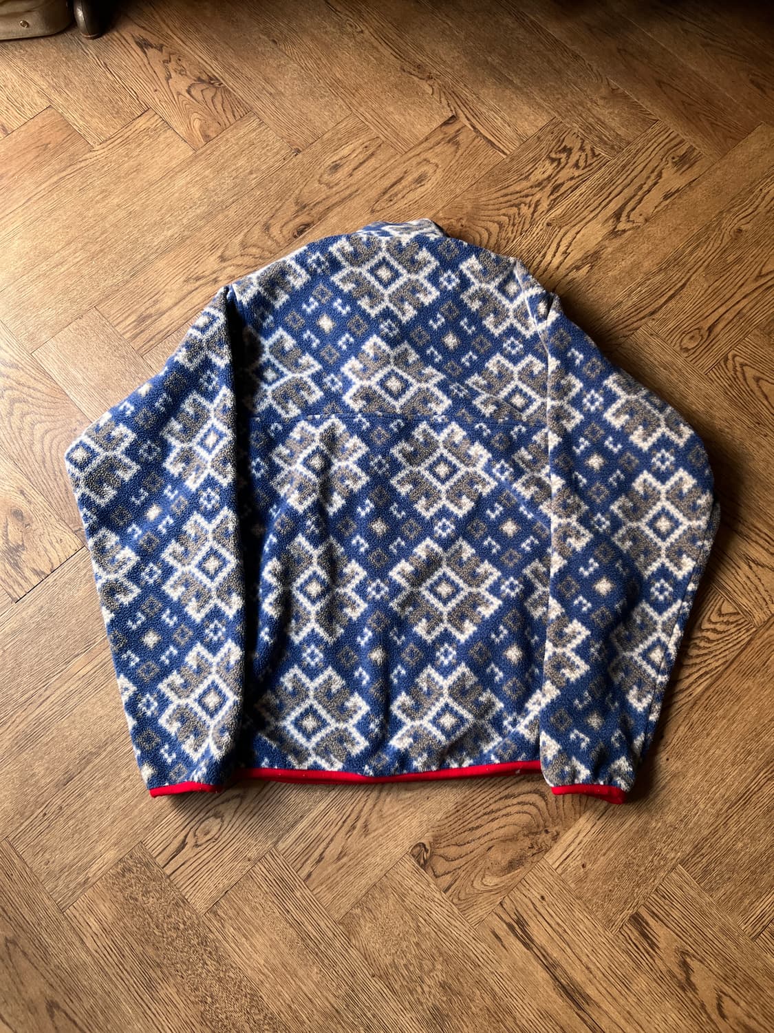 [XS]파타고니아 신칠라 스노우 플레이크 패턴 스냅 플리스 상품이미지7