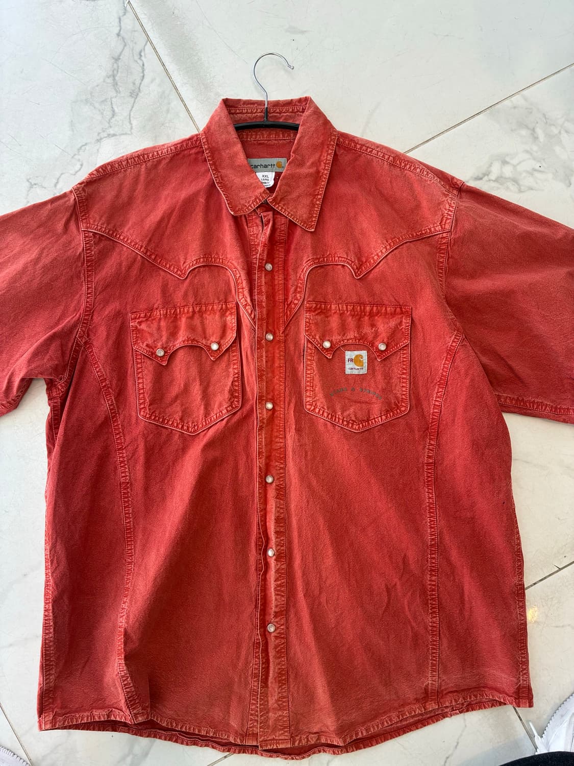 Carhartt FR라인 웨스턴 셔츠(앞,뒤 디테일👍) 상품이미지2