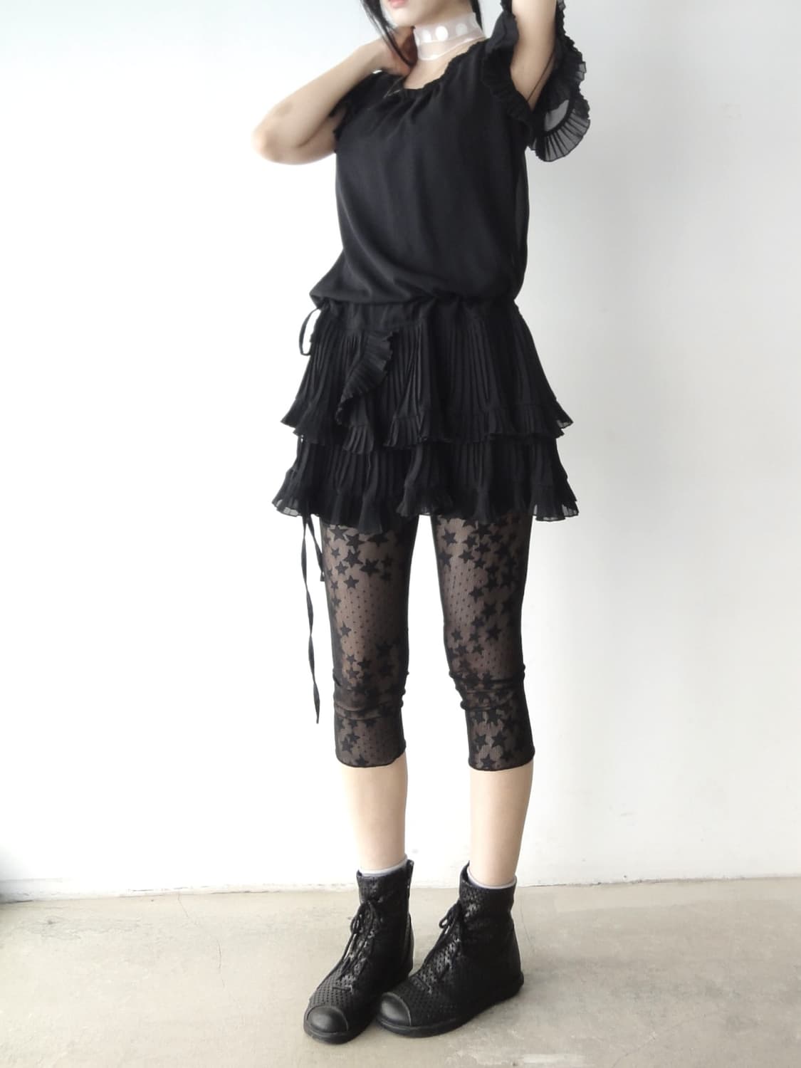 Du chiffon strap can can ops 상품이미지1