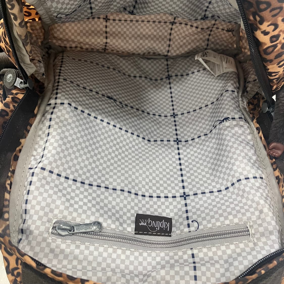 246 키플링 호피 백팩 상품이미지5