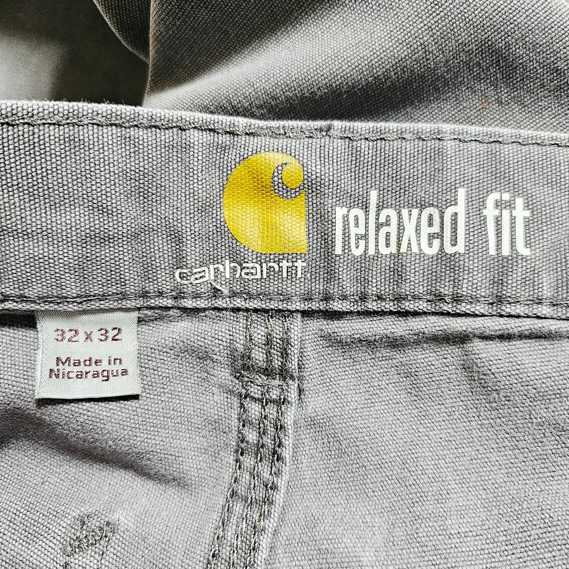 [32X32][칼하트]러기드 플렉스® 릴렉스핏 캔버스 워크 팬츠 상품이미지8