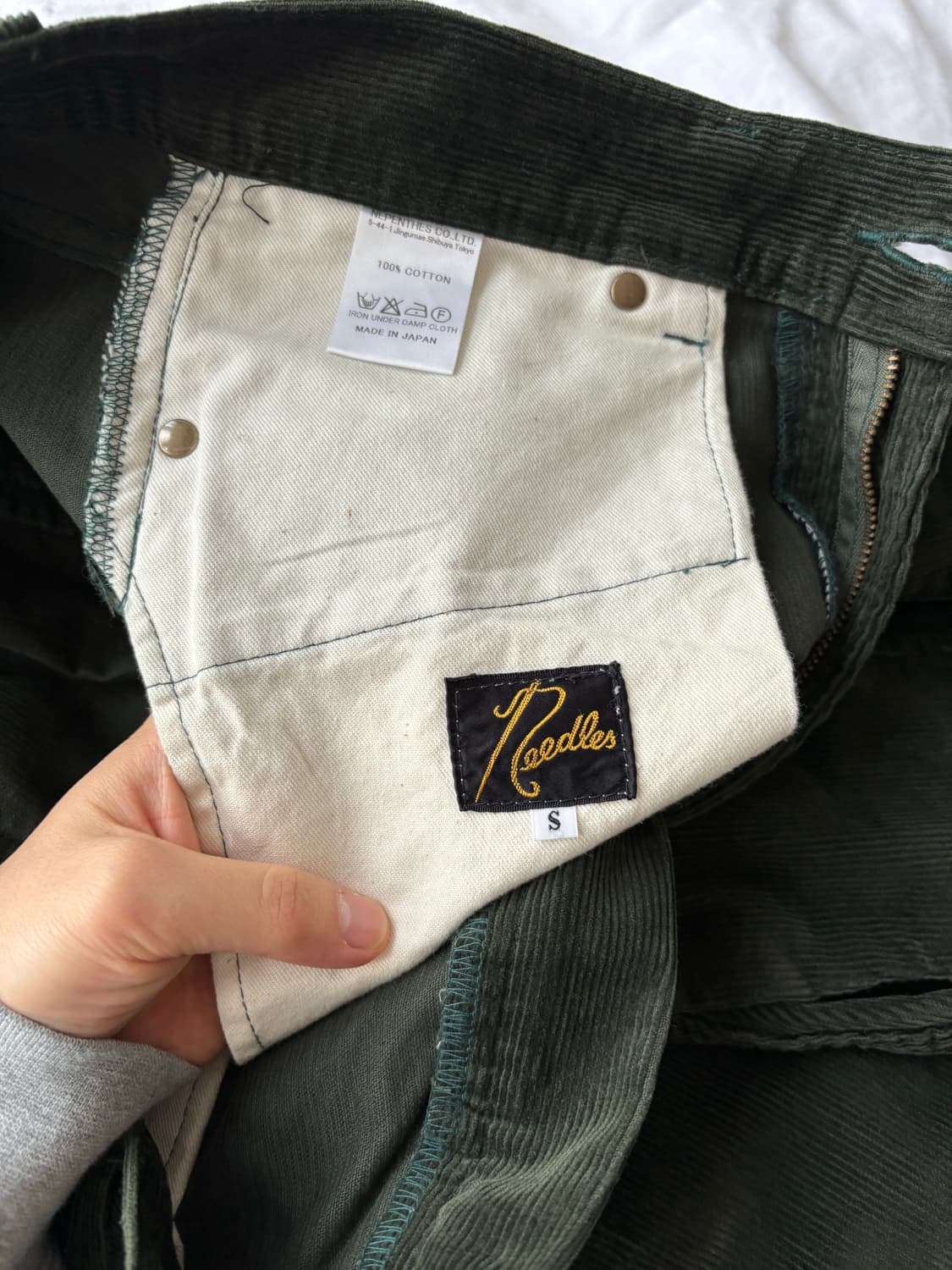 니들스 코듀로이 팬츠 s사이즈 상품이미지6