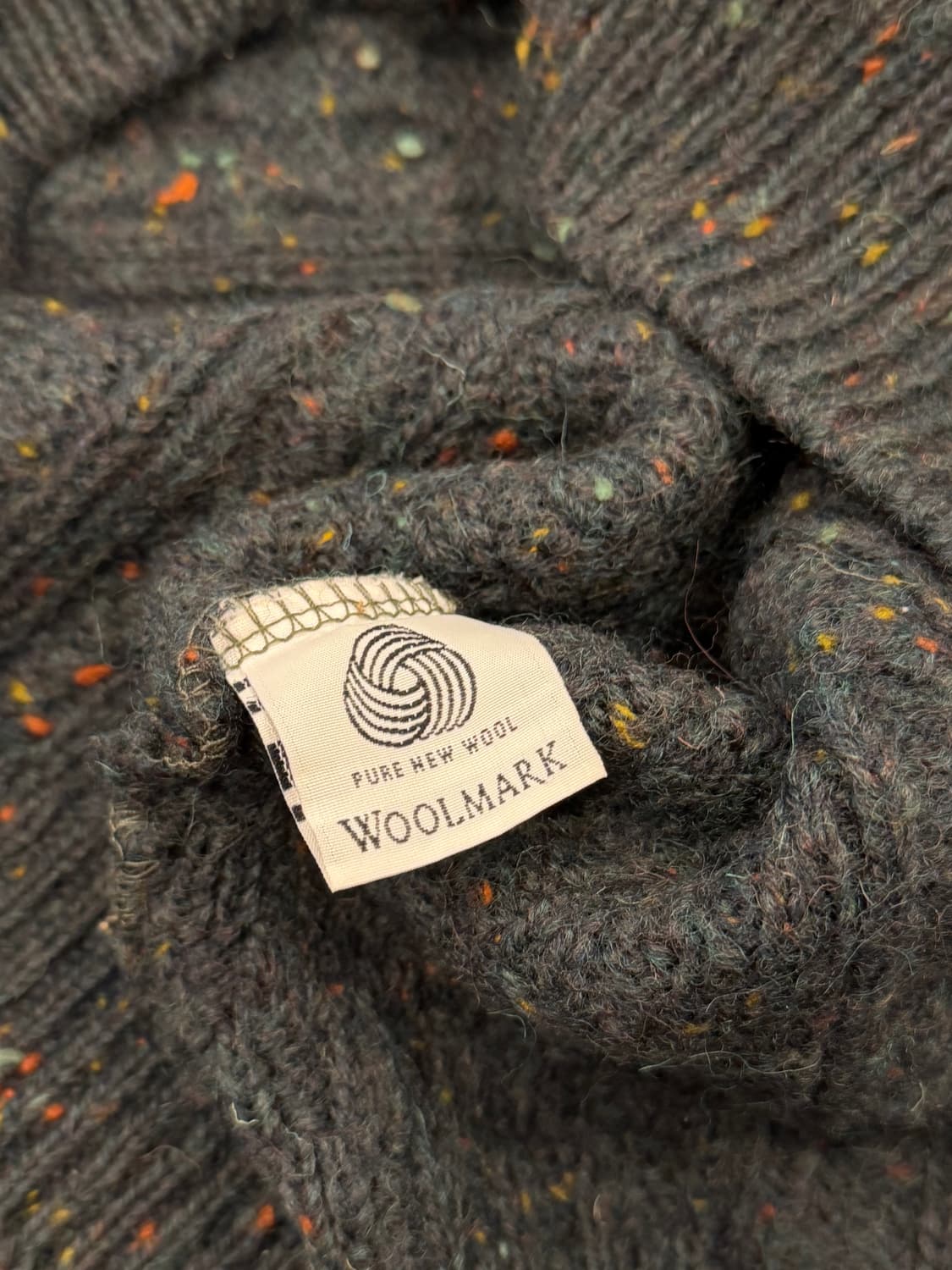 90s Carring Donn 케이블 피셔맨 아란 니트 (Ireland) 상품이미지8