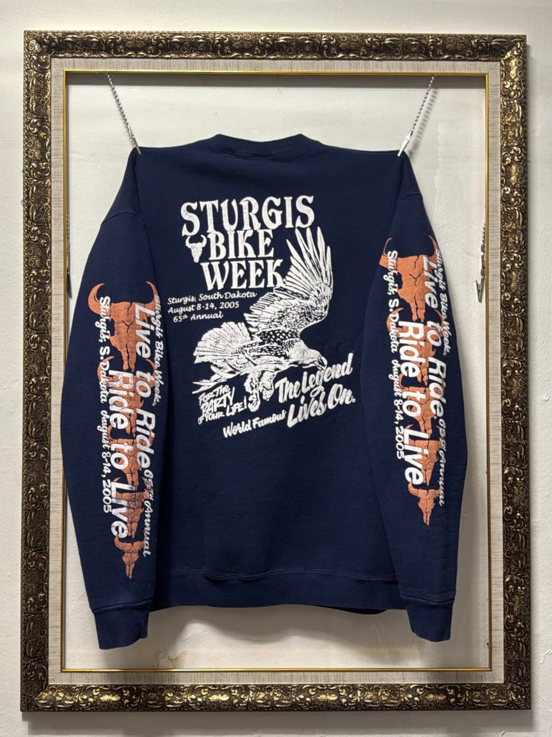 빈티지  05s Sturgis Bike Sweatshirt 상품이미지2