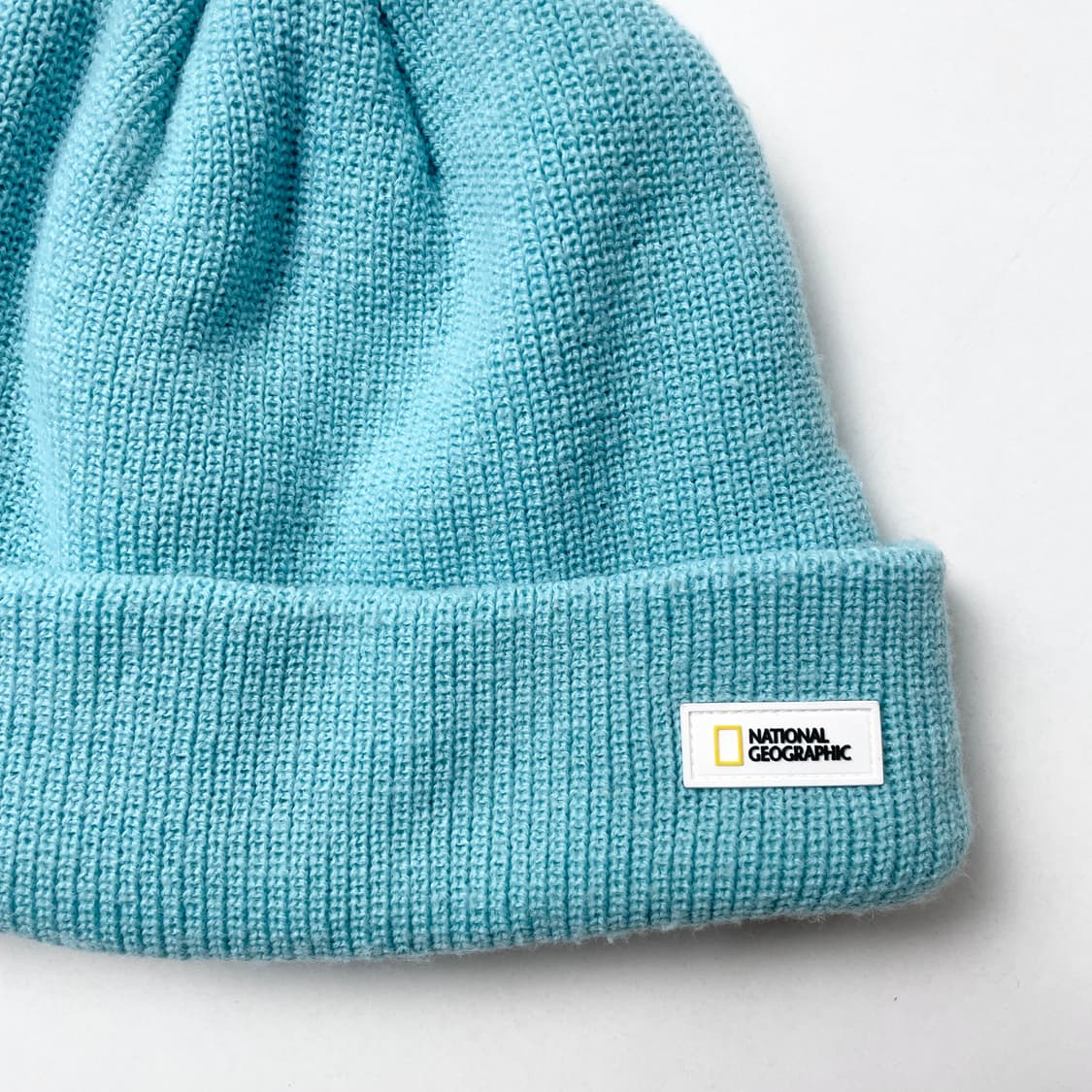 [중고] 내셔널지오그래픽 비니 하늘색 상품이미지2