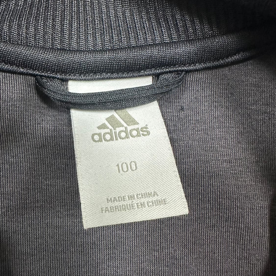 ✨ (바배) 아디다스 카이사르 울프 빅로고 블랙 트랙탑 져지 상품이미지3