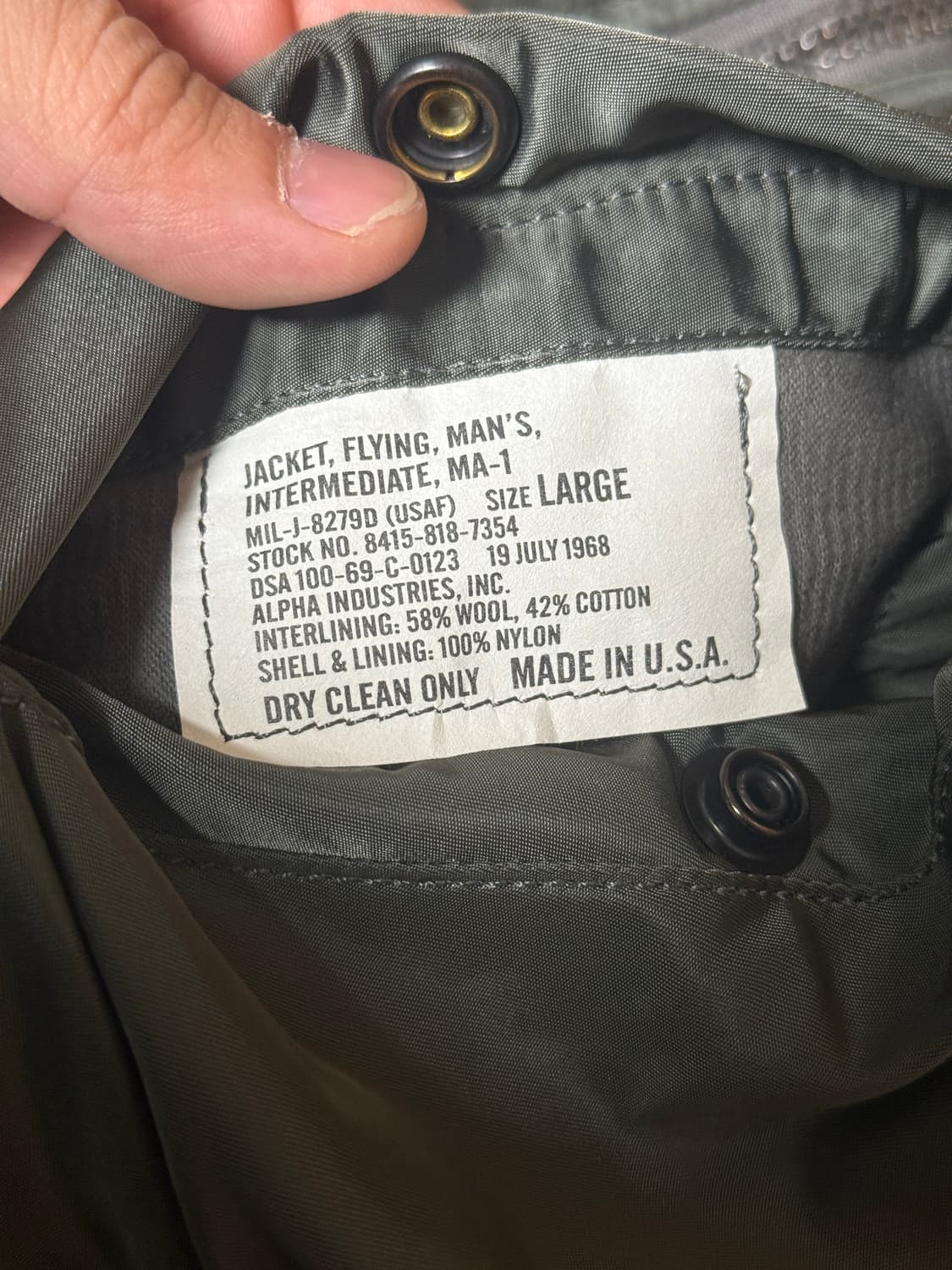 1968 알파 정밀복각 마원 L 상품이미지3